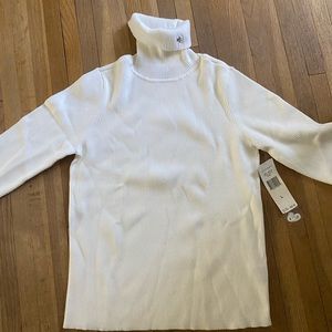 Ralph Lauren white turtleneck